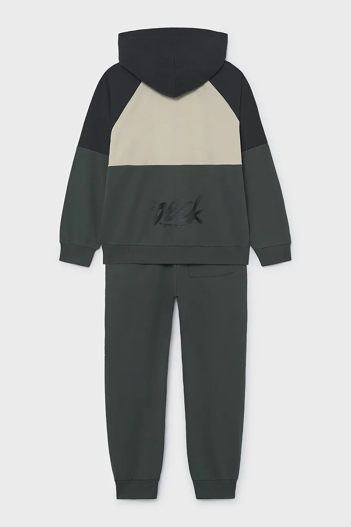 Mayoral komplet trenirka za djecu s pamukom 7856.7G.Junior.9BY2 zelena AW26