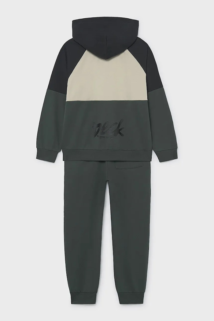 Mayoral komplet trenirka za djecu s pamukom 7856.7G.Junior.9BY2 zelena AW26