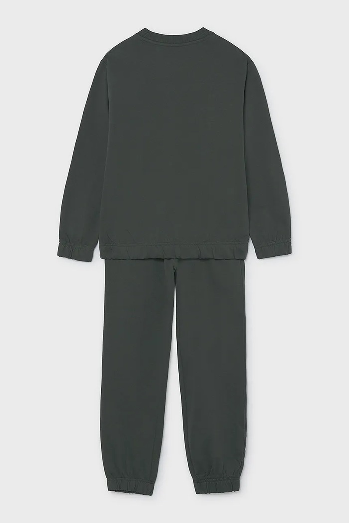 Mayoral komplet trenirka za djecu s pamukom 7854.7G.Junior.9BY2 zelena AW26