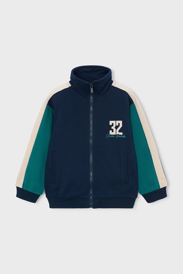 Mayoral спортен комплект анцуг за деца с памук 4805.5B.Mini.9BY2 тъмносин AW26