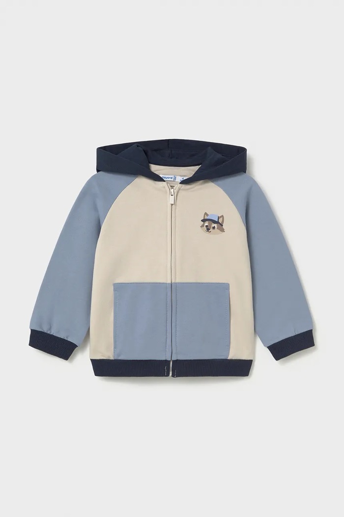 Mayoral teplákový set dětský s bavlnou 918.3D.Baby.9BY2 modrá AW26