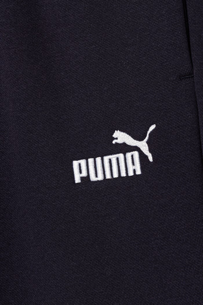 Puma dres dziecięcy z bawełną ESS BLOCK Full-Zip Sweat Suit czarny 695219