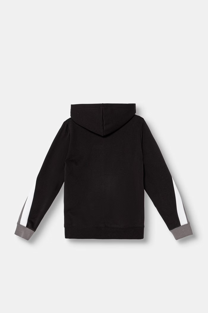 Puma dres dziecięcy z bawełną ESS BLOCK Full-Zip Sweat Suit czarny 695219
