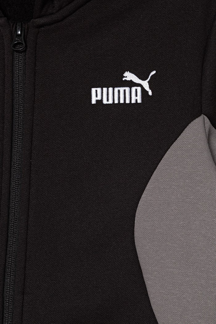 Puma dres dziecięcy z bawełną ESS BLOCK Full-Zip Sweat Suit 695219