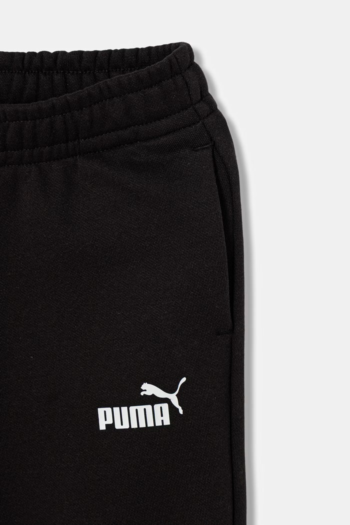 Puma dres dziecięcy z bawełną ESS No.1 Logo Crew Sweat Suit czarny 689721.9BY2