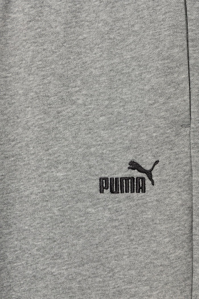 Chłopiec Puma spodnie dresowe dziecięce bawełniane z elastanem ESS No. 1 Logo Sweatpants 684912.9BY2 szary