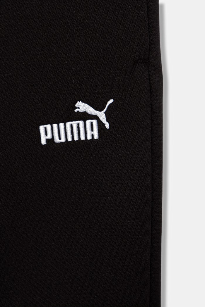 Chłopiec Puma spodnie dresowe dziecięce bawełniane z elastanem ESS No. 1 Logo Sweatpants 684912.9BY2 czarny