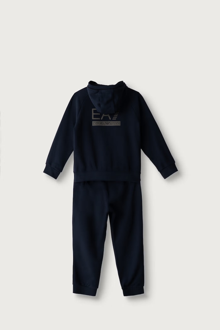 EA7 Emporio Armani Tepláková detská s bavlnou 7B000360.AF10368 tmavomodrá AW26