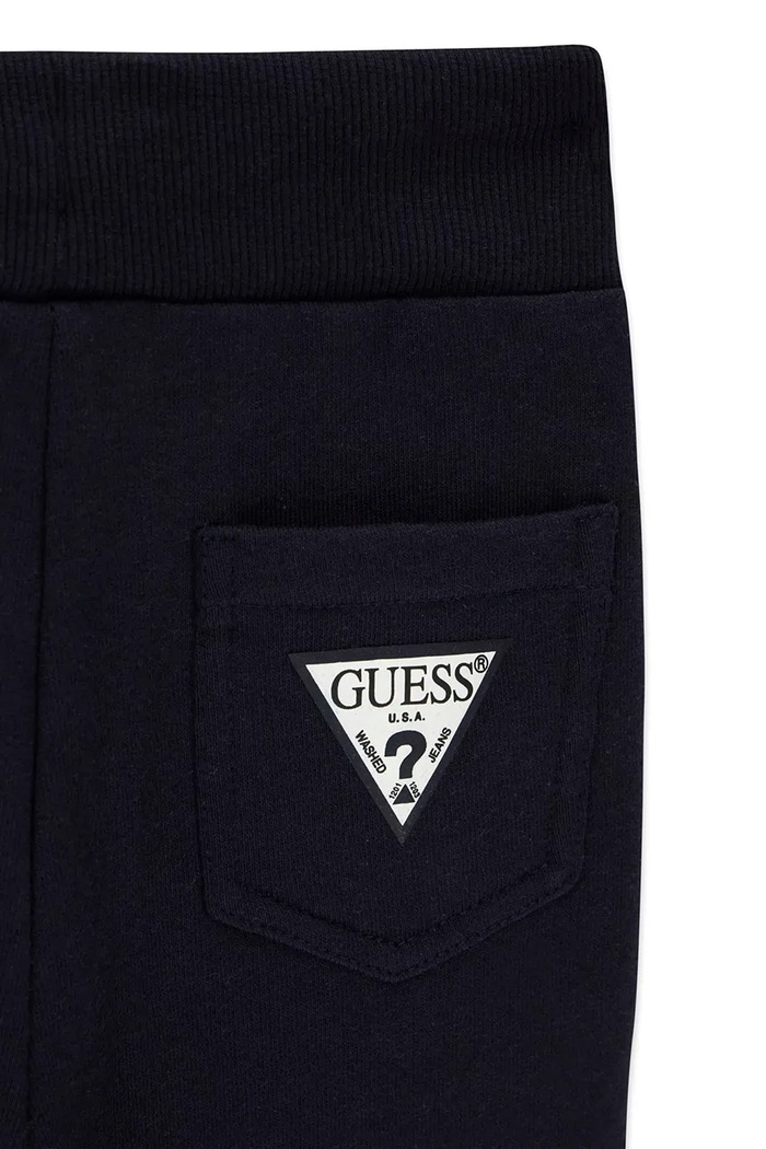 Guess komplet dziecięcy bawełniany czarny N6YG02.K4077.9BY2