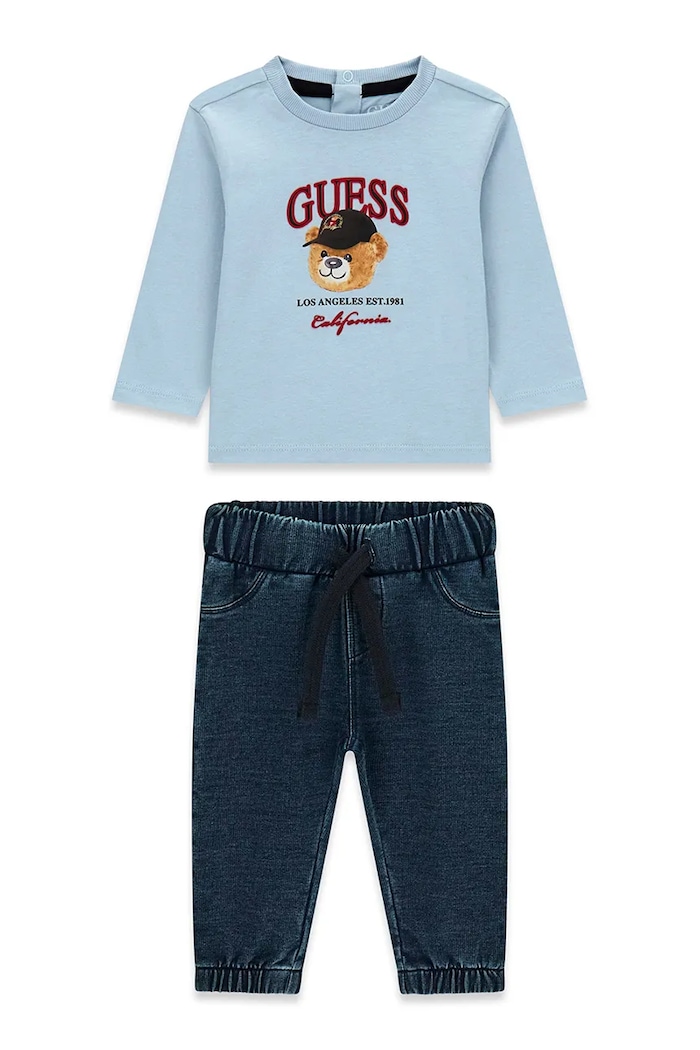 Guess komplet codzienny dziecięcy niebieski I6YG07.K4014.9BY2