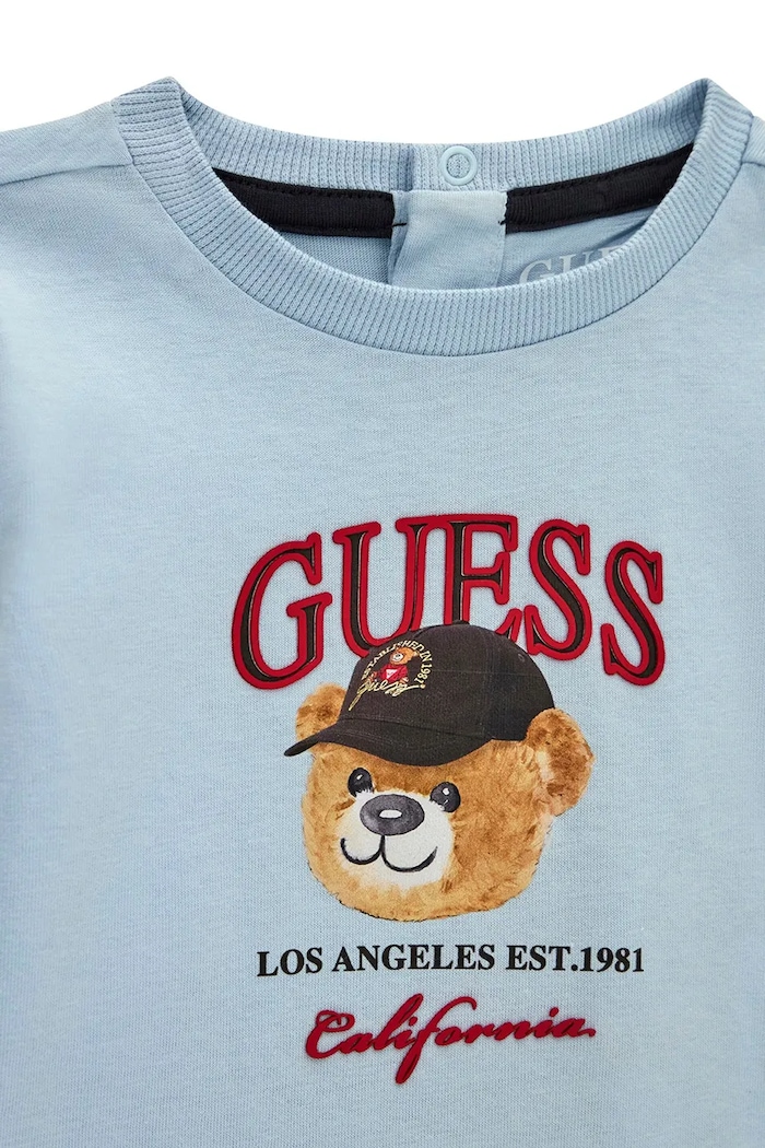 Chłopiec Guess komplet codzienny dziecięcy I6YG07.K4014.9BY2 niebieski