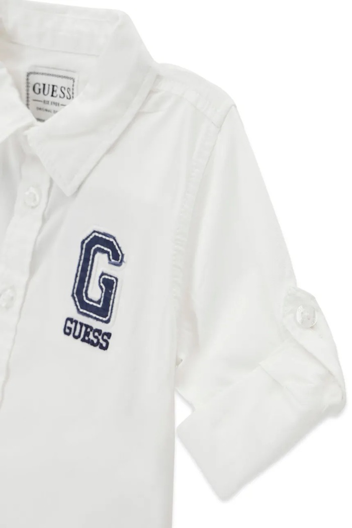 Chłopiec Guess komplet dziecięcy bawełniany I6YG03.W2679.9BY2 biały