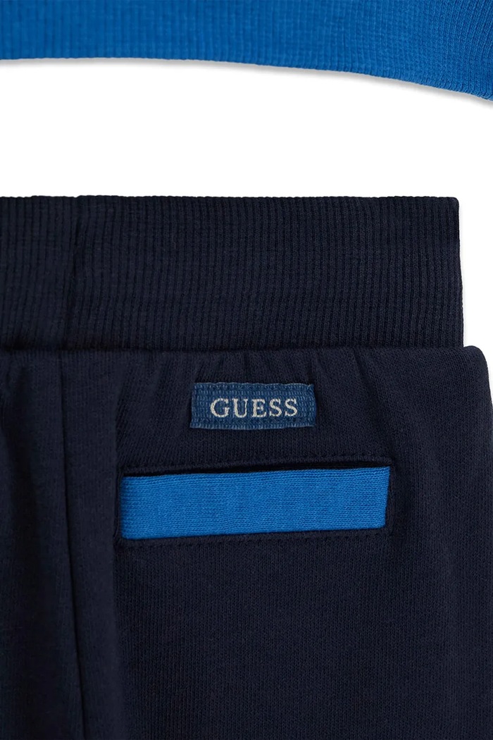 Guess teplákový set dětský bavlněný námořnická modř I6YG02.K3969.9BY2