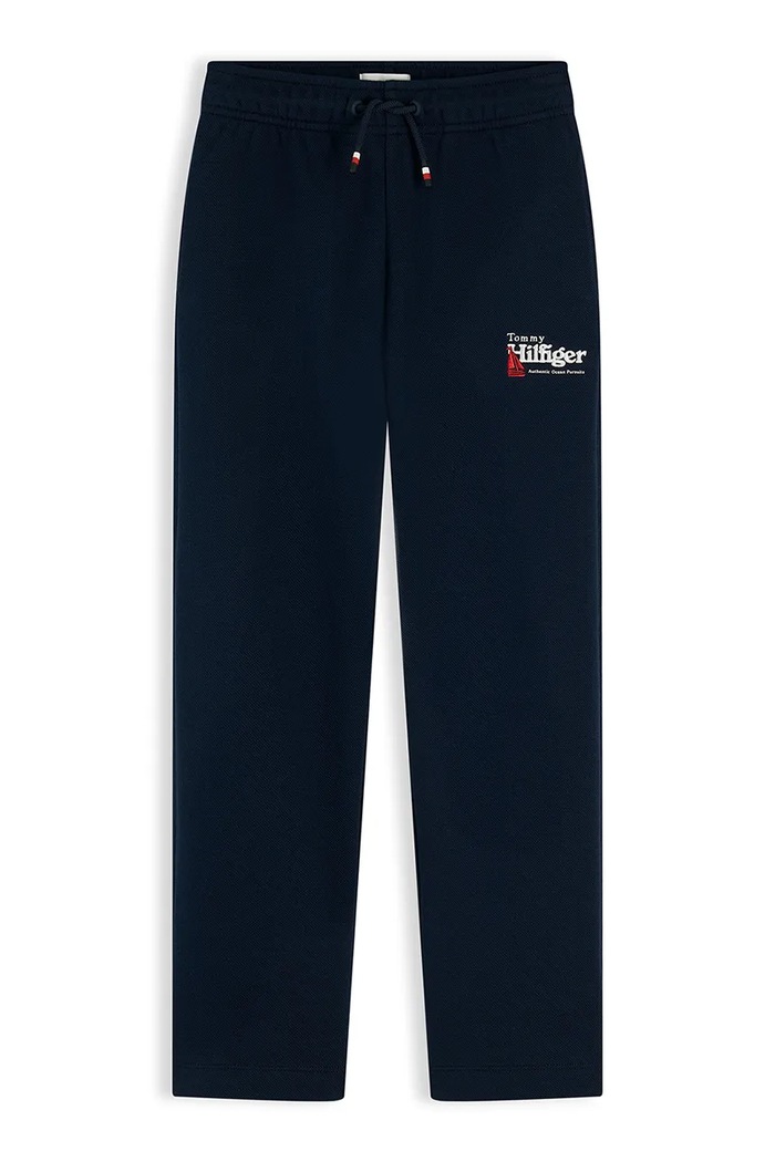 Tommy Hilfiger παντελόνι επίσημο παιδικό βαμβακερό KB0KB10593.104.122.9BY2 σκούρο μπλε AW26