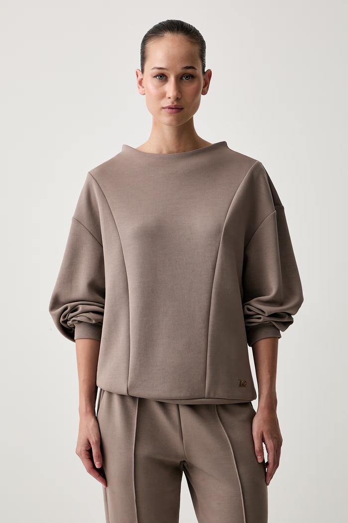 EA7 Emporio Armani dres damski AF24375.7W000194 brązowy AW26