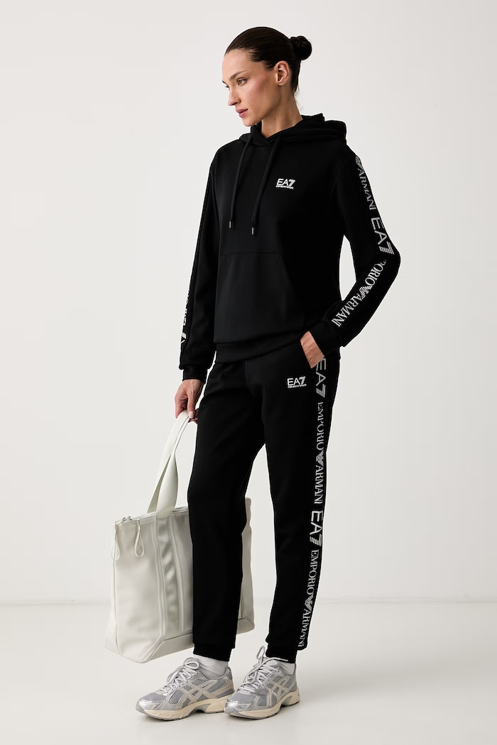 EA7 Emporio Armani komplet dresowy damski AF18880.7W000789 czarny AW26
