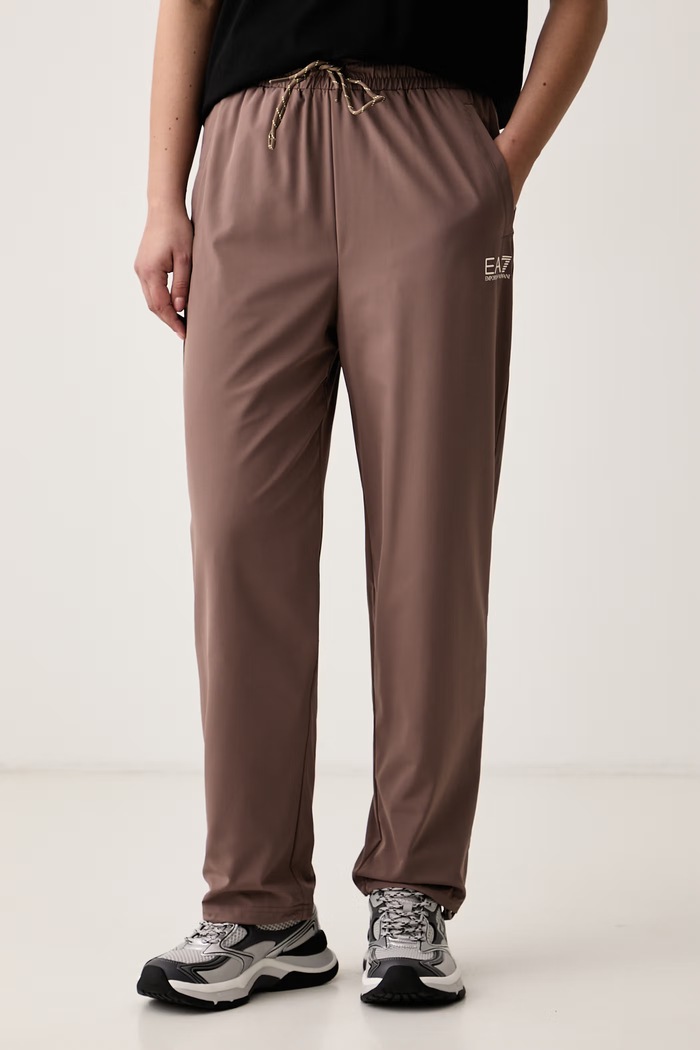 Odzież EA7 Emporio Armani Komplet dresowy damski AF21681.7W001323 brązowy