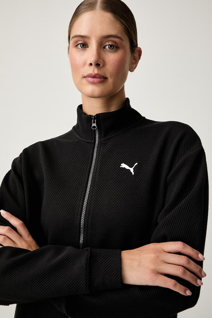 Puma komplet dresowy męski z bawełną 694001 czarny