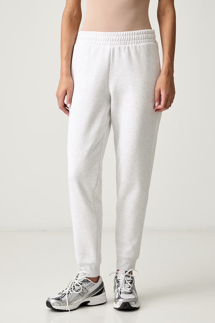 Puma komplet dresowy damski z bawełną szary 693993