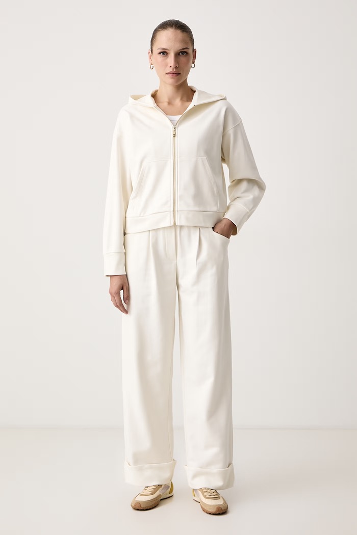 Twinset Трикотажный комплект для женщин с хлопком бежевый 262LI2ZBB