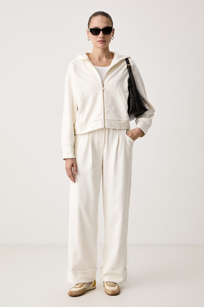 Twinset Трикотажный комплект для женщин с хлопком 262LI2ZBB бежевый AW26