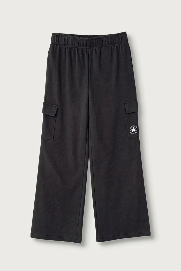 Dziewczynka Converse Komplet dresowy dziecięcy z bawełną 4CJ062 szary