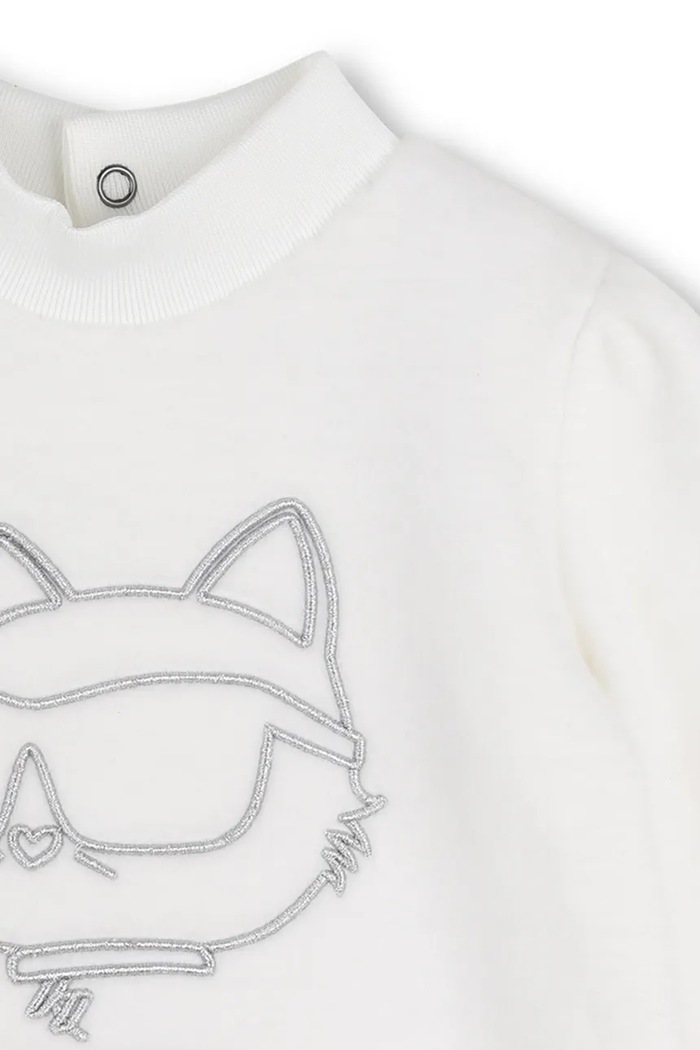 Комплект за бебе Karl Lagerfeld розов Z31279.67.81