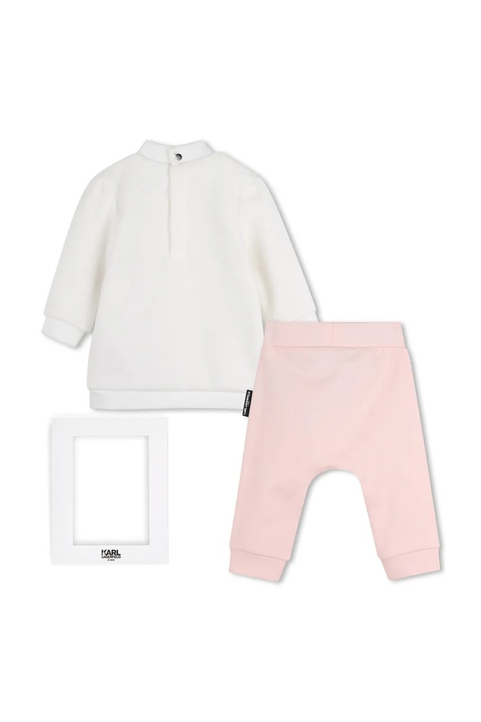 Karl Lagerfeld Спортен комплект анцуг за бебе Z31279.86 розов AW26