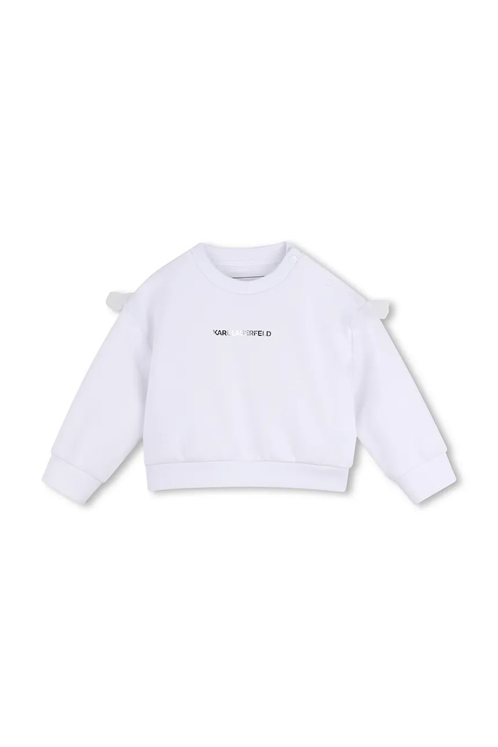 Момиче Karl Lagerfeld Ежедневен комплект за деца Z31294.86.108 бял