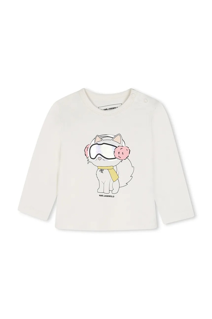 Karl Lagerfeld ежедневен комплект за деца с памук Z31293.86.108 розов