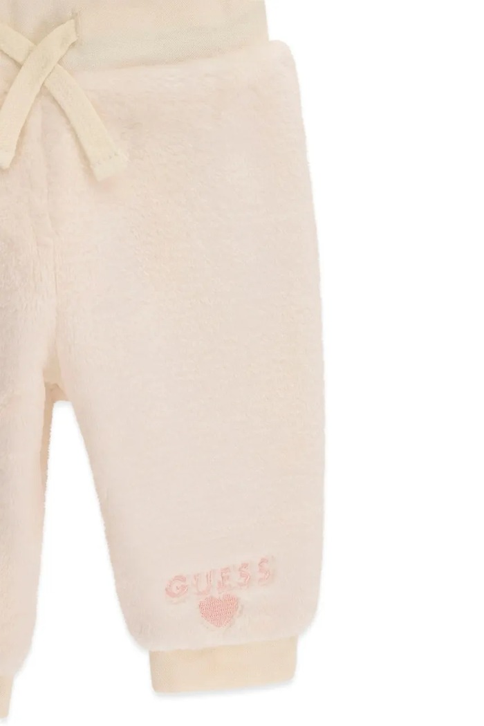 Komplet dresowy niemowlęcy Guess beżowy S6BG12.W4077.9BY2