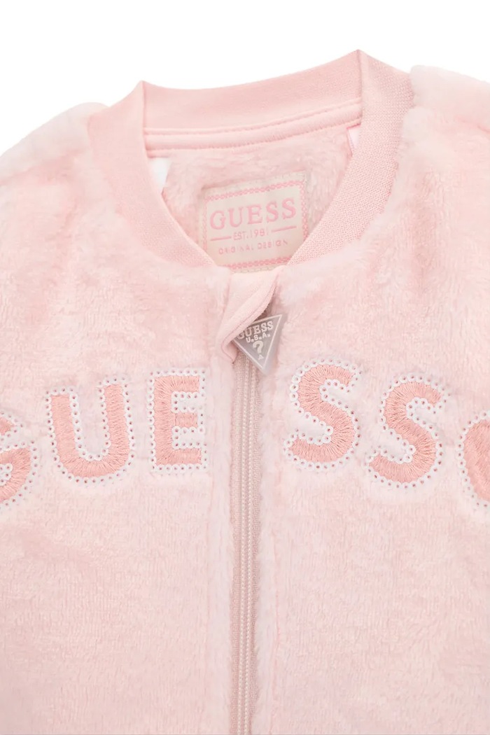 Komplet dresowy niemowlęcy Guess S6BG12.W4077.9BY2 różowy