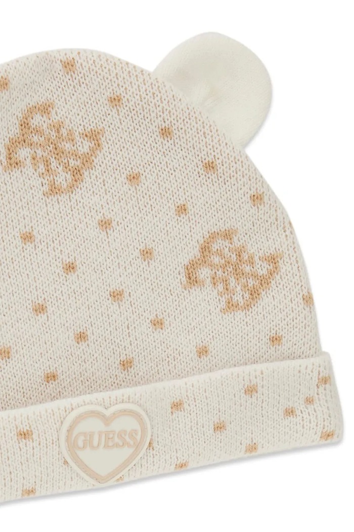 Dziewczynka Guess Komplet niemowlęcy z dodatkiem wełny S6BG07.Z1328.9BY2 beżowy