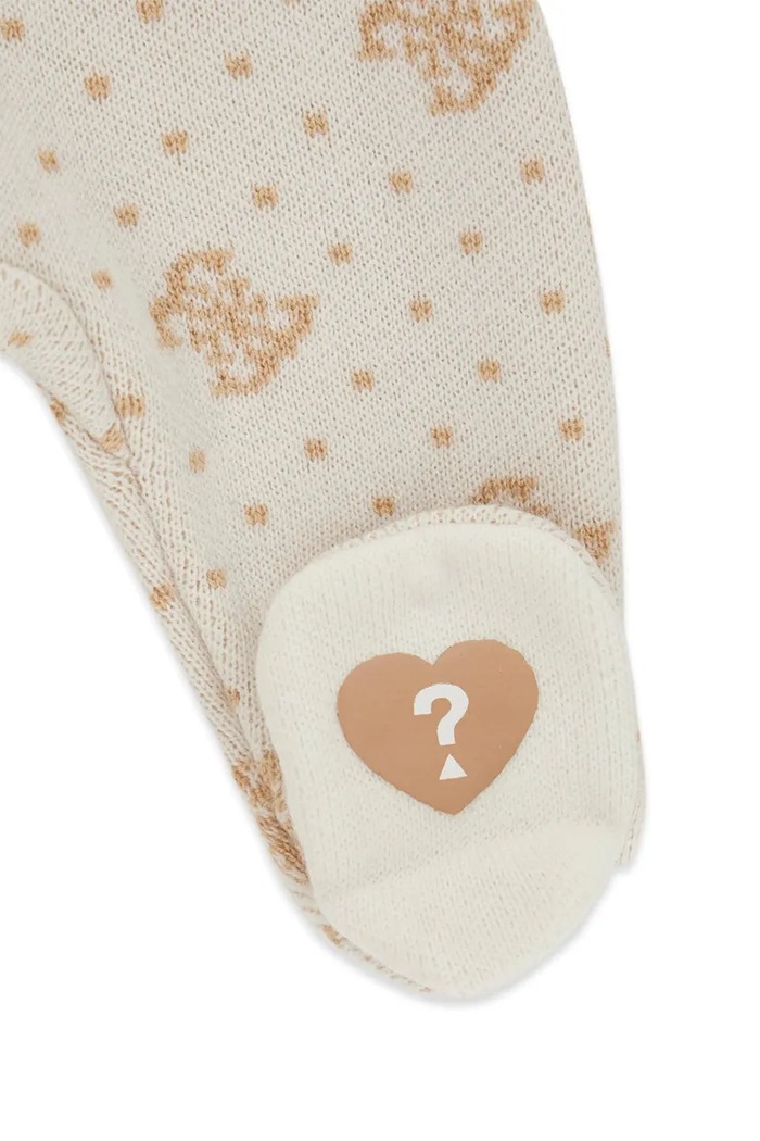 Komplet niemowlęcy z dodatkiem wełny Guess beżowy S6BG07.Z1328.9BY2