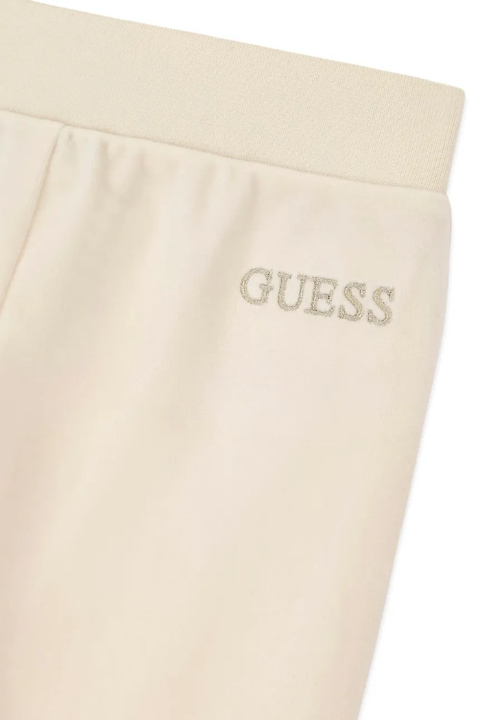 Komplet dresowy dziecięcy Guess beżowy K6BG05.K5912.9BY2