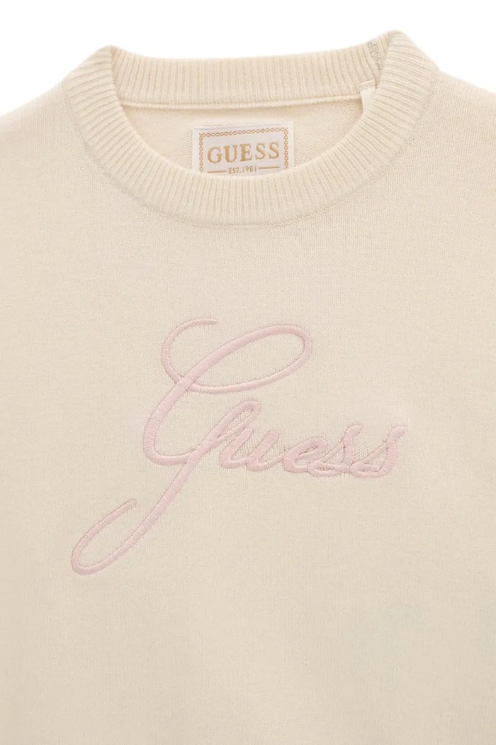 Dziewczynka Guess Komplet dziecięcy z wiskozą K6BG04.Z1291.9BY2 beżowy