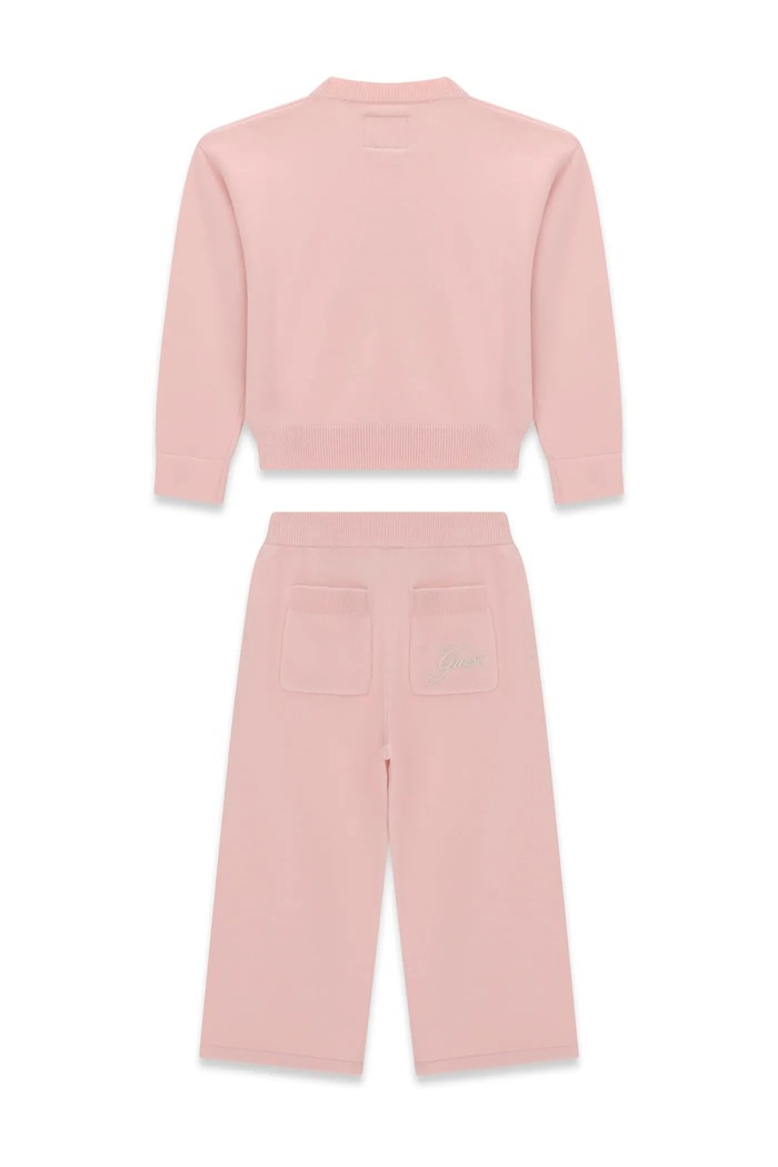 Guess Komplet dziecięcy z wiskozą K6BG04.Z1291.9BY2 różowy AW26