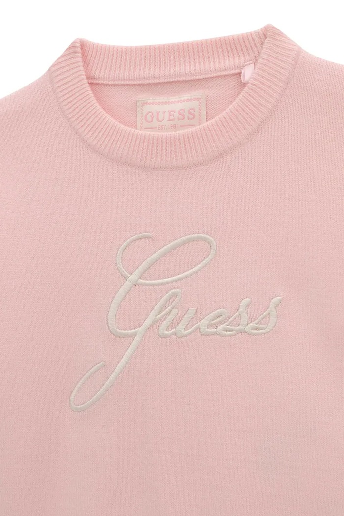 Dziewczynka Guess Komplet dziecięcy z wiskozą K6BG04.Z1291.9BY2 różowy