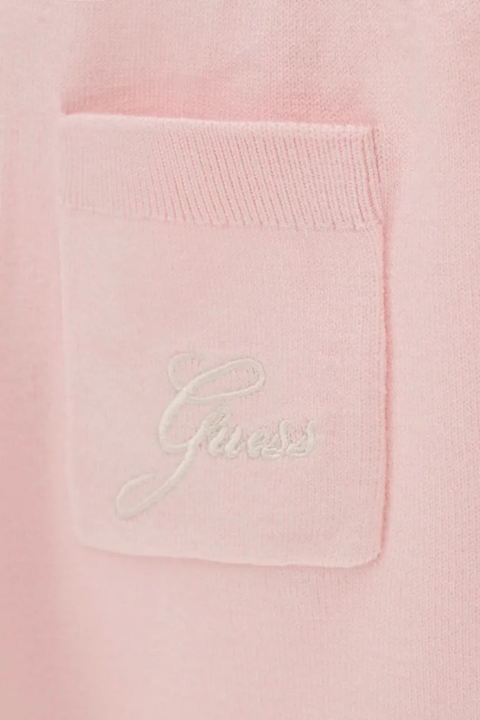 Komplet dziecięcy z wiskozą Guess K6BG04.Z1291.9BY2 różowy