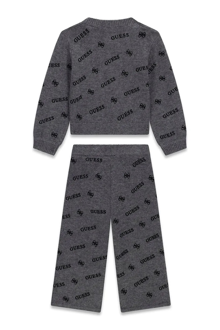Guess Komplet dziecięcy z dodatkiem wełny K6BG01.Z1289.9BY2 szary AW26