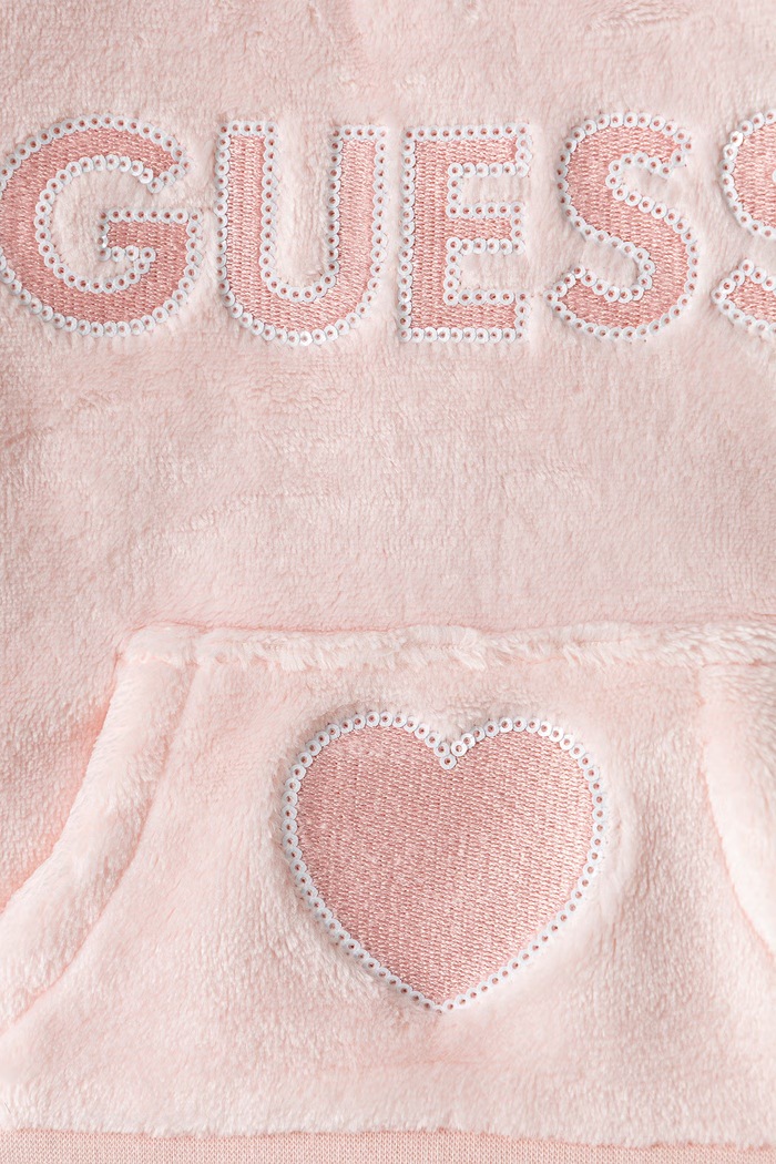 Dziewczynka Guess Dres niemowlęcy polarowy A6BG14.W4050.9BY2 różowy