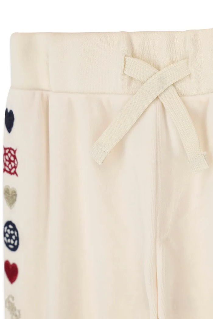 Komplet dresowy dziecięcy Guess beżowy A6BG08.K5975.9BY2