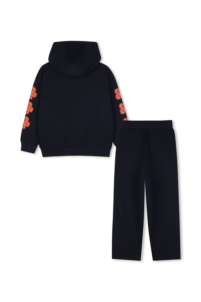 Kenzo Kids Tepláková súprava detská bavlnená K62003.114.150 tmavomodrá AW26