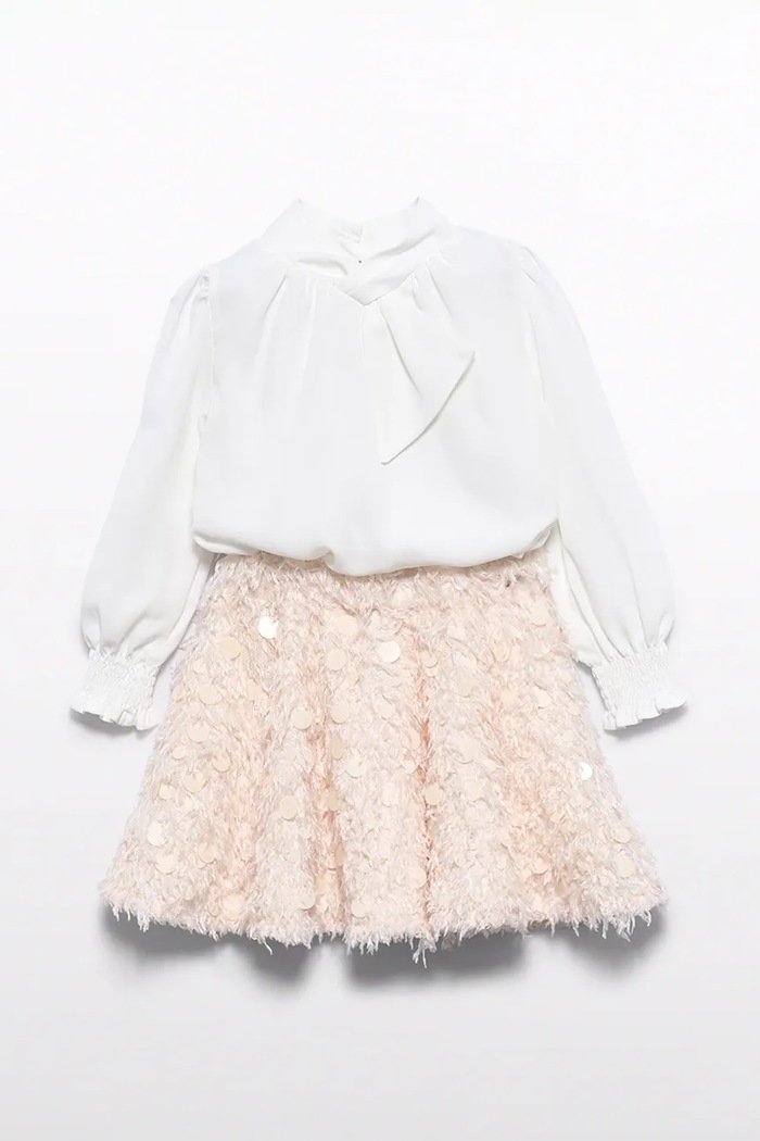 Abel&Lula σετ παιδικό 5590.2.Mini.9BY2 λευκό AW26