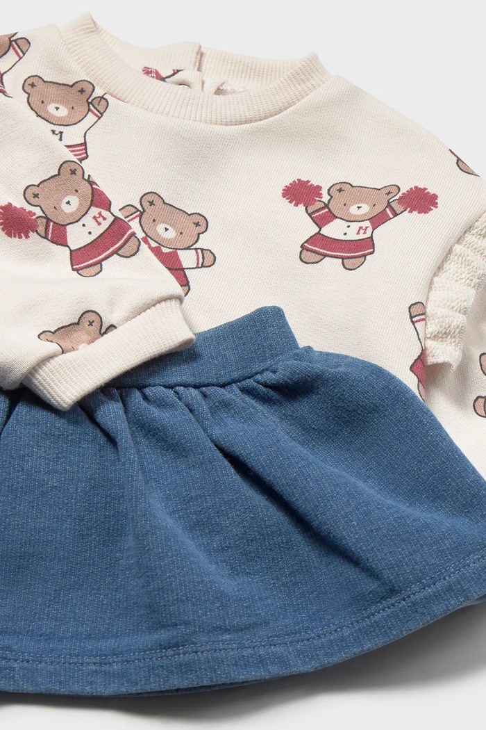 Mayoral Newborn komplet za svaki dan za bebe od pamuka s elastanom crvena 2674.2T.Newborn.9BY2