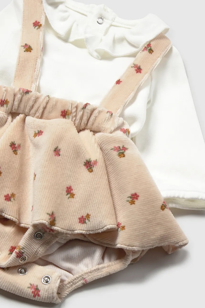 Mayoral Newborn každodenní set kojenecký bavlněný béžová 2830.2P.Newborn.9BY2