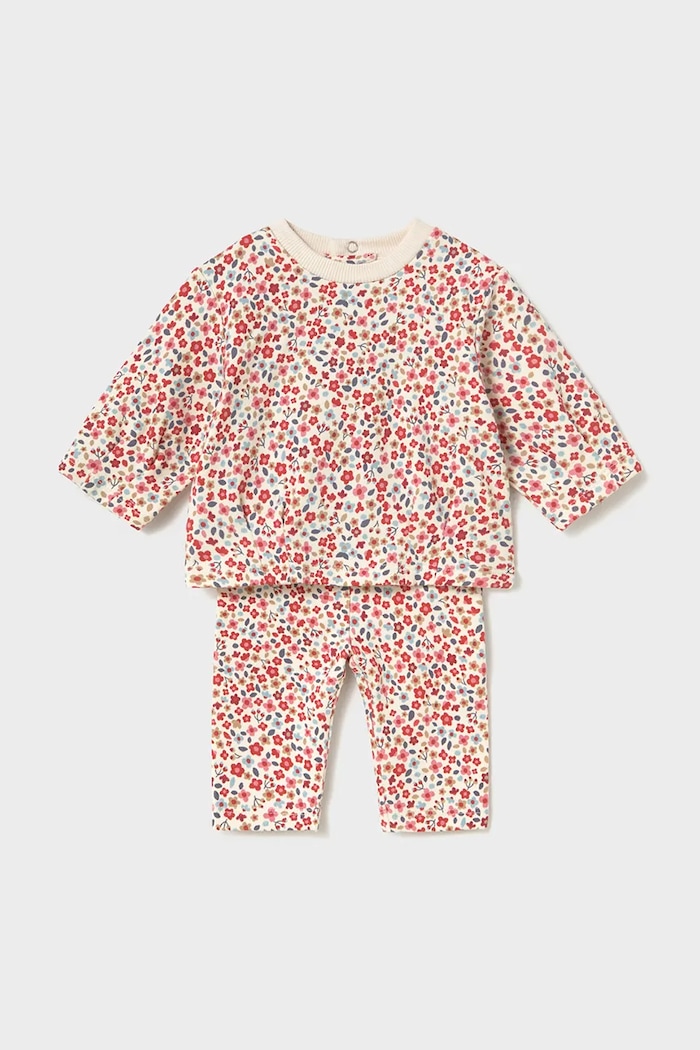 Mayoral Newborn комплект для младенцев из хлопка с эластаном 2759.2P.Newborn.9BY2 красный AW26
