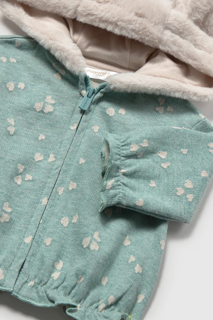 Mayoral Newborn комплект для младенцев с хлопком 2656.2J.Newborn.9BY2 бирюзовый