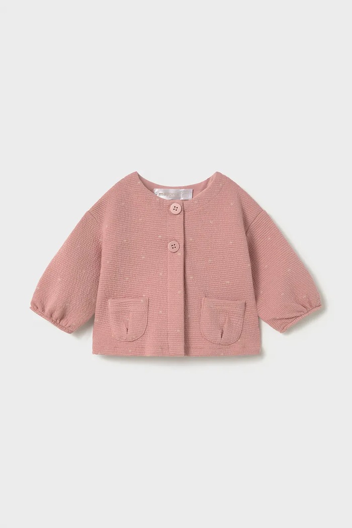 Mayoral Newborn комплект для младенцев с хлопком 2655.2E.Newborn.9BY2 розовый AW26