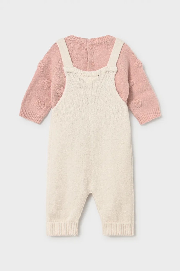 Mayoral Newborn комплект для младенцев с хлопком 2608.2J.Newborn.9BY2 бежевый AW26